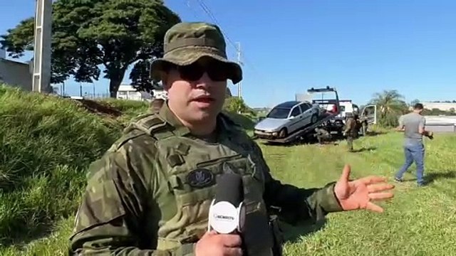 BPFron apreende mais de 230 kg de maconha após perseguição em Umuarama