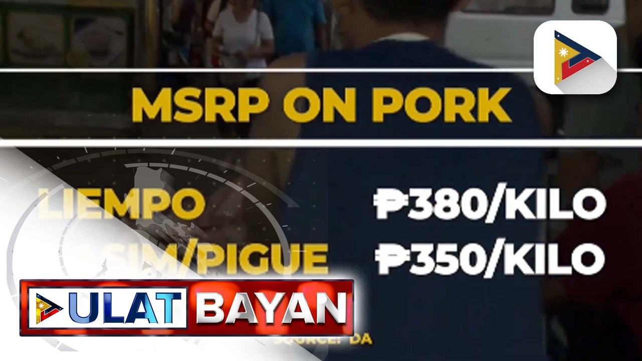 Malacañang, ibinida ang pagdami ng retailers na sumusunod sa MSRP ng karneng baboy
