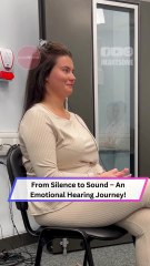 Heartwarming Moment: She Hears for the First Time in Years 👂