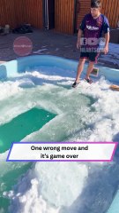 He Swam Under a Frozen Lake Like It Was Nothing... This Is Insane! ❄️