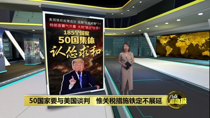 美国关税政策不延期，50+国家寻求贸易谈判🇺🇸