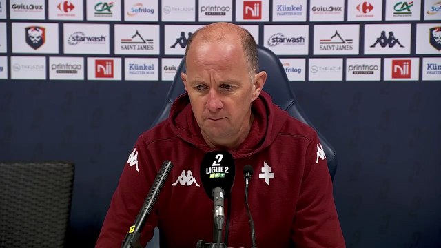 Caen - Metz, la réaction de Stéphane Le Mignan