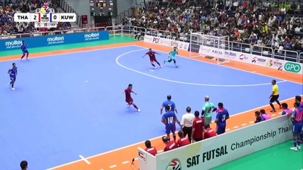 Thailand 4x3 Kuwait  - SAT Futsal Championship 2025