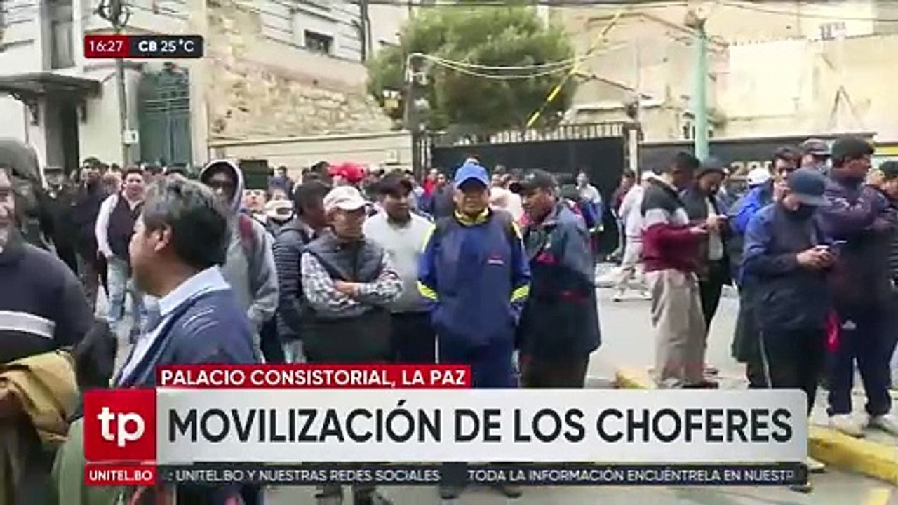 ​Choferes anuncian paro en La Paz en protesta por los pasajes