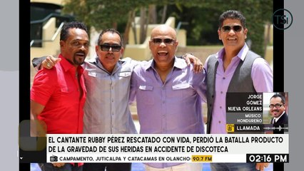 Jorge Gómez comparte sus recuerdos de Rubby Pérez