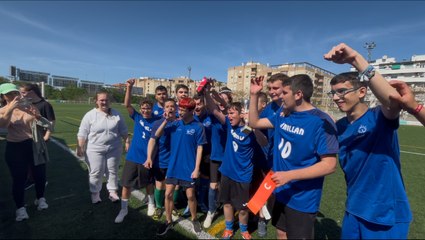 Partido entre el CEE Virgen de la Esperanza y el Virgen Macarena