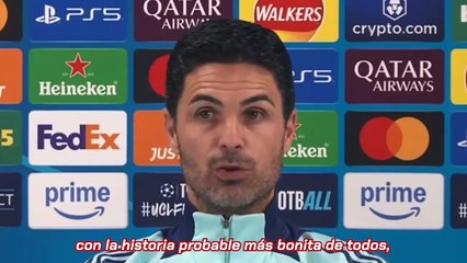 Arteta entrenador del Arseanl sobre Ancelotti : "Es una inspiración"