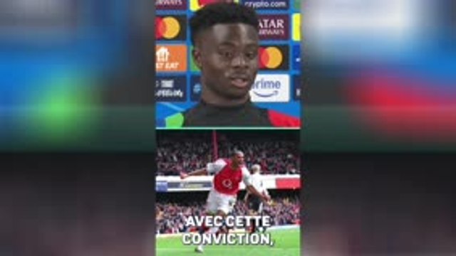 Arsenal - Saka espère imiter Thierry Henry au Bernabeu