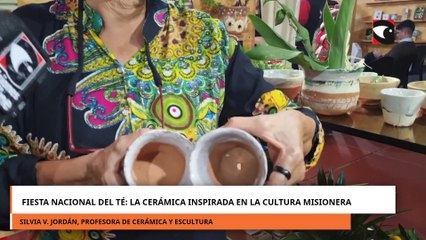 Fiesta Nacional del Té: la cerámica inspirada en la cultura misionera