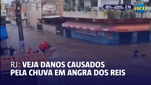 Angra dos Reis declara estado de emergência após chuvas intensas