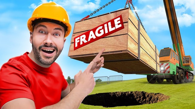 J'ai reçu un colis géant à la maison !