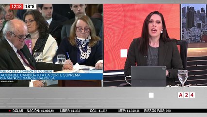 Renuncia de Manuel García Mansilla