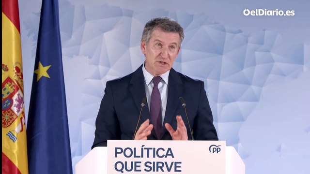 Feijóo pide bajar impuestos como respuesta a los aranceles de Trump