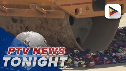 PBBM oversees BOC destruction of illegal vape products