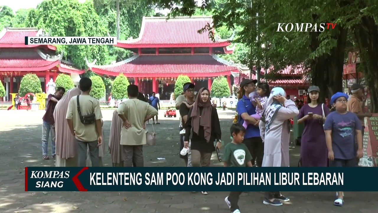 Kelenteng Sam Poo Kong Semarang Jadi Daya Tarik Wisatawan Saat Libur Lebaran!