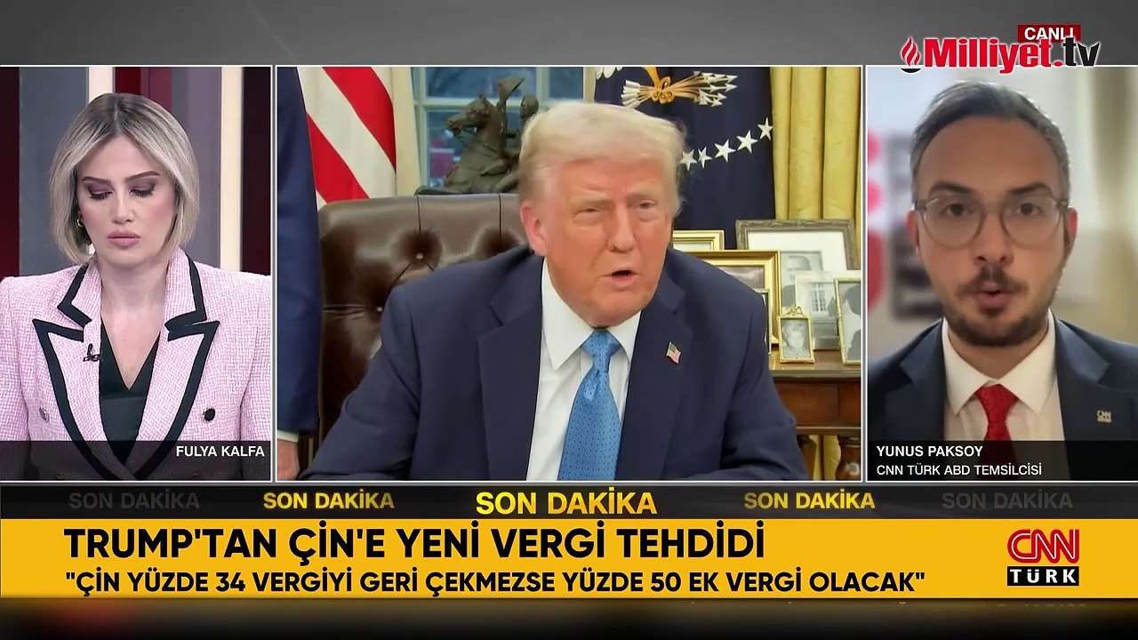 Dünyayı şoke eden gelişme! Trump'tan Çin'e yeni vergi tehdidi