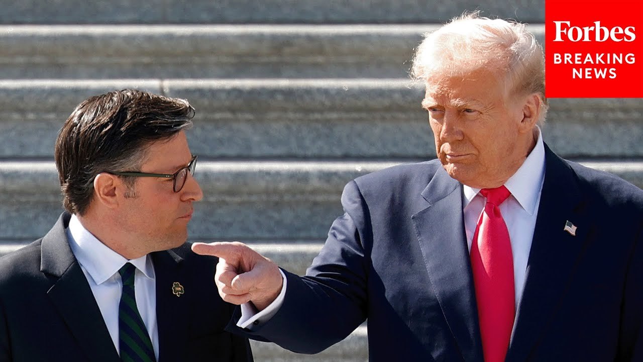 House Republican To Introduce Bill Challenging Trump Tariffs—As Speaker Johnson Urges Tariff Support