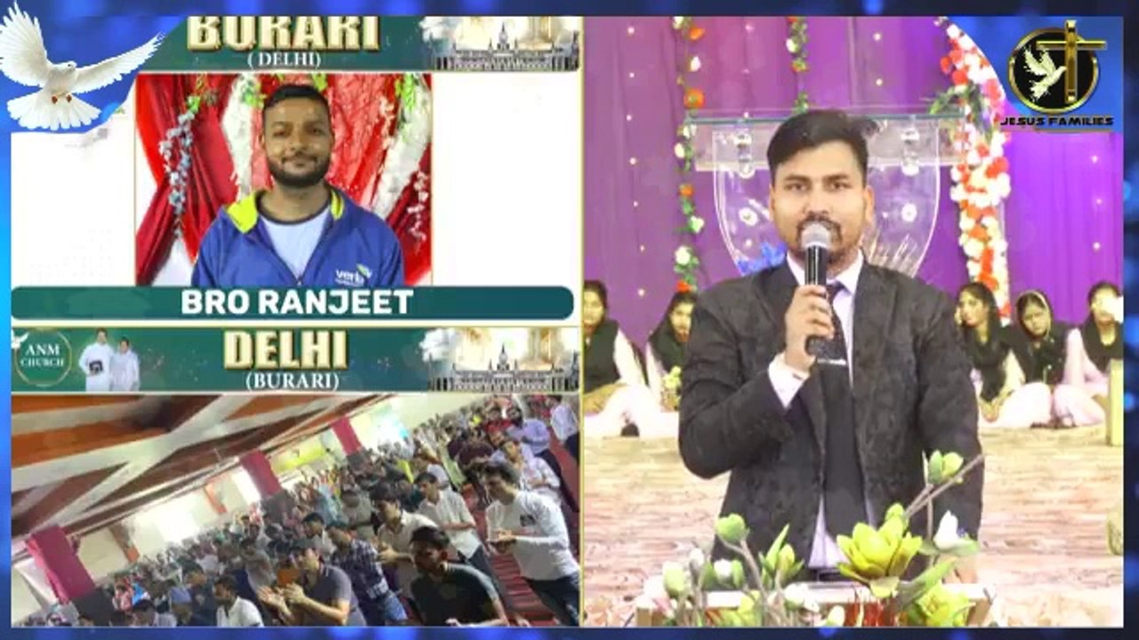 Holy Communion Sunday Meeting  Ankur Narula Ministry Testimony Monday, 7 April 2025 Episode (10)