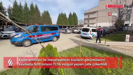 Sahte kadın profiliyle dolandırdılar! Hesaplarında 500 milyon liralık hareket görüldü