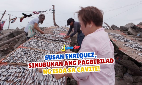 Susan Enriquez, sinubukan ang pagbibilad ng isda sa Cavite! | I Juander