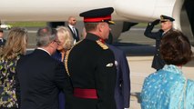 King and Queen arrive for State Visit to Italy