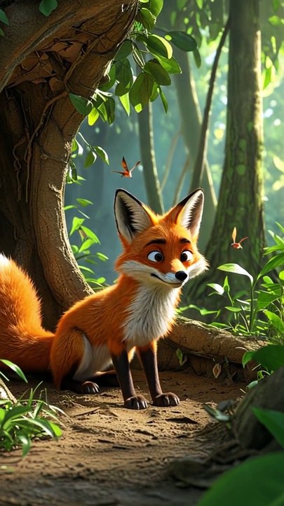 The hungry fox | bedtime stories | moral stories | kids stories