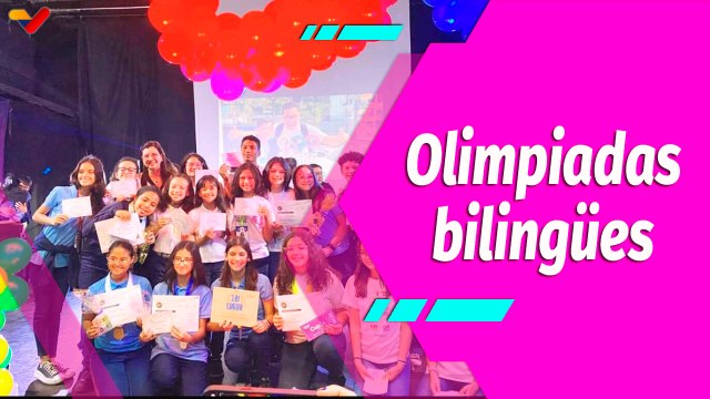 Buena Vibra | Olimpiadas Intercolegiales Bilingües 2025 impulsa la educación venezolana