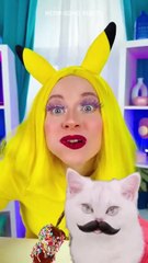 Yummy Chocolate Fountain with Jelly Eyes #shorts