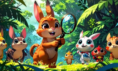 The Missing Birthday Cake 🎂 story | kids story | animal story | bedtime stoires | moral stories