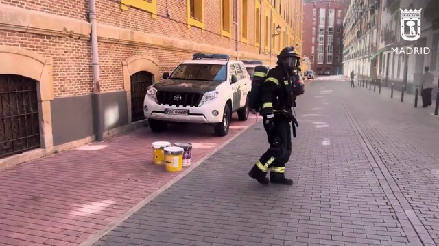Trasladados al hospital varios intoxicados por monóxido en un parking de Arganzuela (Madrid)