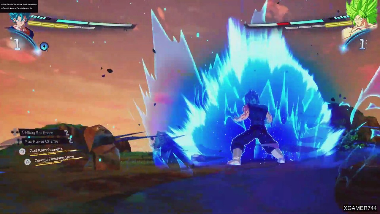 DRAGON BALL; Sparking! ZERO - Vegito (SSGSS) Vs. Broly (Full Power) (SUPER)