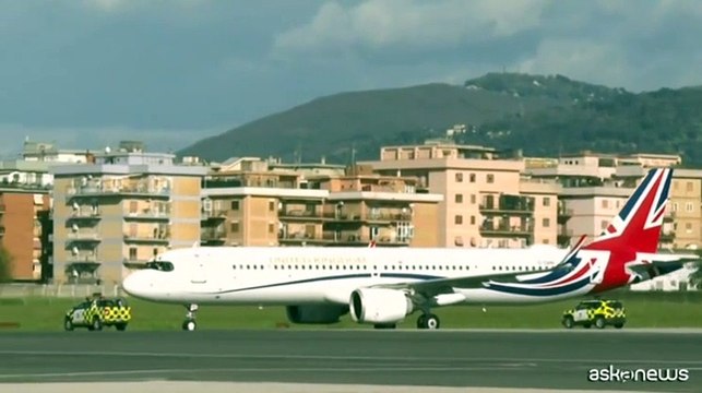 Re Carlo III e regina Camilla atterrati a Roma per la visita di Stato