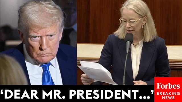 Kelly Morrison Reads Letter From Minnesota Republican Legislators To President Trump On House Floor