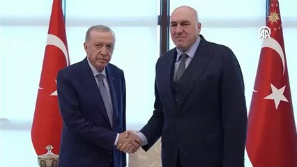 Cumhurbaşkanı Erdoğan, İtalya Savunma Bakanı Crosetto’yu kabul etti