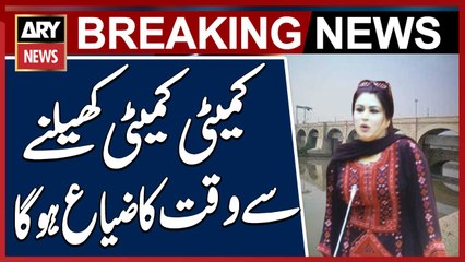 Playing the Committee Game Will Only Waste Time,Sassui Palijo