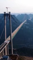 Voici le plus haut pont du monde, en Chine