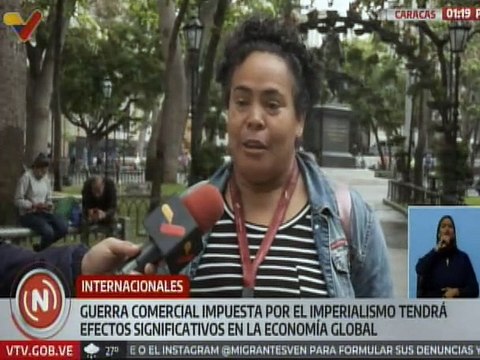 Caracas | Poder Popular exige el cese de la guerra financiera promovida por Estados Unidos