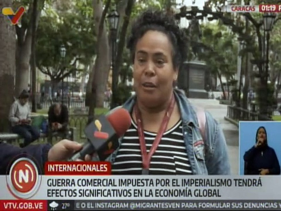 Caracas | Poder Popular exige el cese de la guerra financiera promovida por Estados Unidos