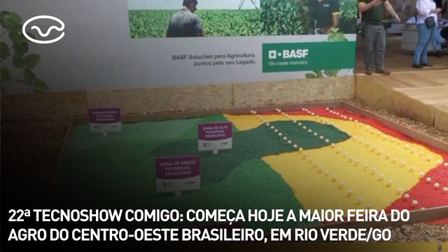 22ª Tecnoshow Comigo: começa hoje a maior feira do agro do centro-oeste brasileiro, em Rio Verde/GO
