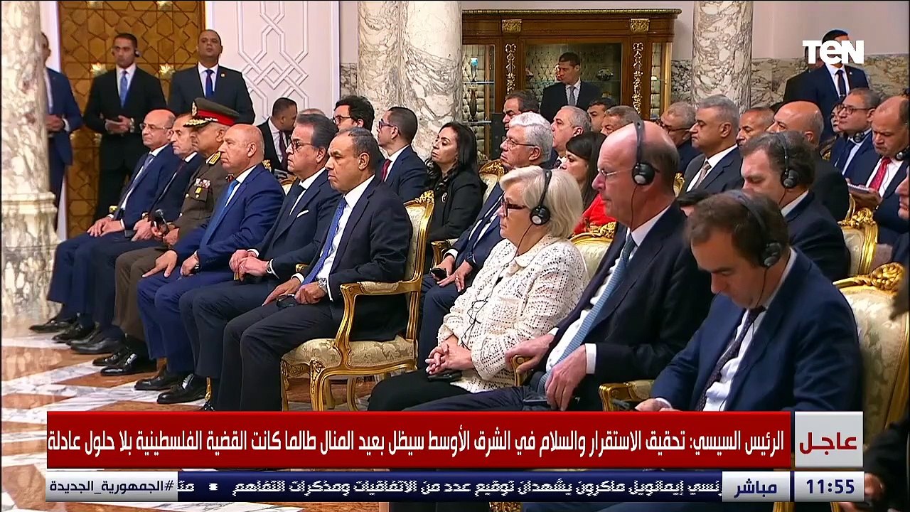 السيسي: تناولت المباحثات التطورات في سوريا ولبنان وتوافقنا على ضرورة الحفاظ على وحدة سوريا ودعمهما