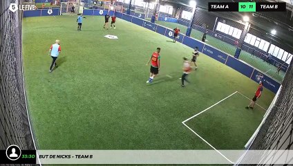 But de Nicks - Team B