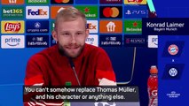 'Unique' Muller can't be replaced at Bayern - Laimer