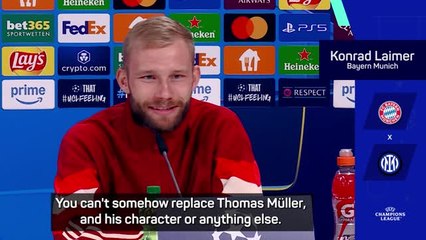 'Unique' Muller can't be replaced at Bayern - Laimer