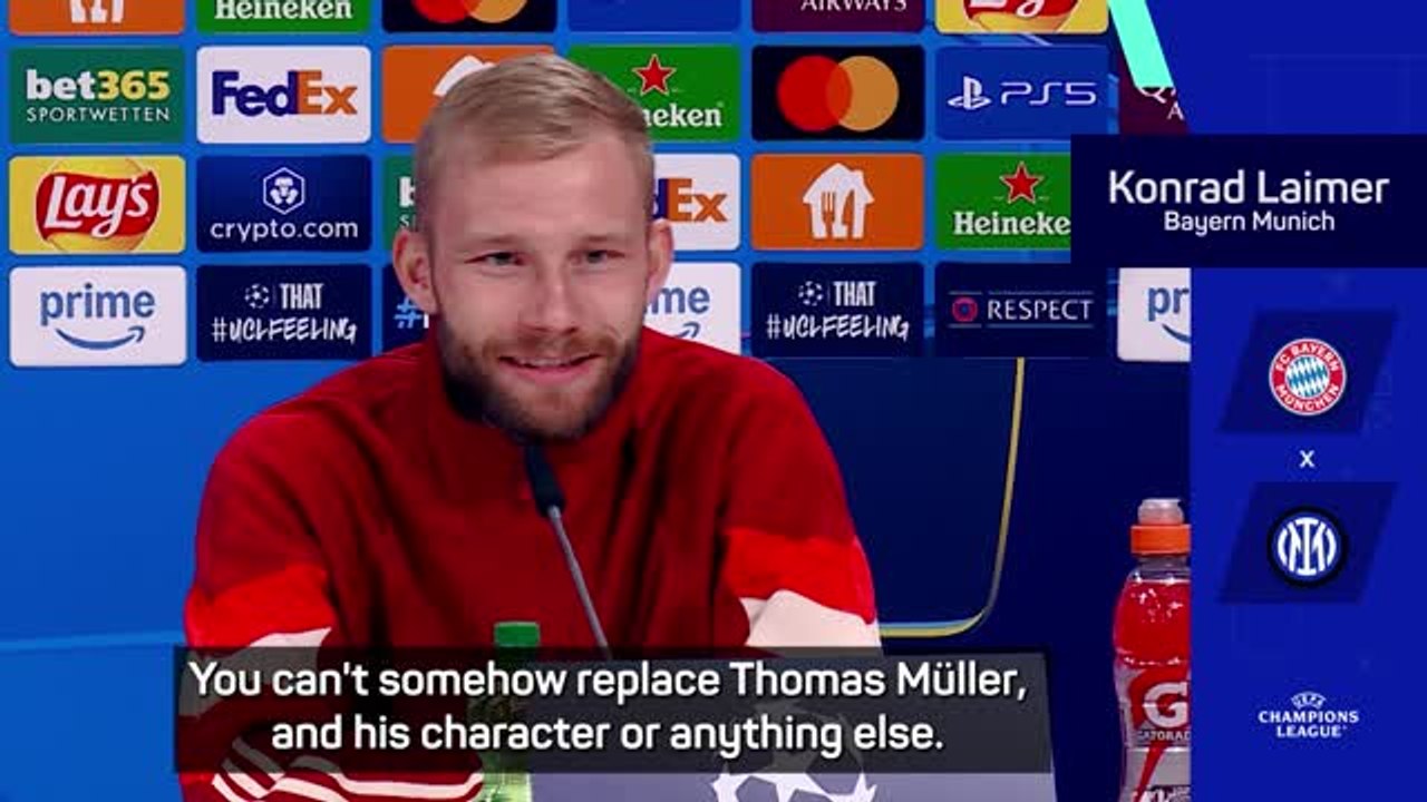 'Unique' Muller can't be replaced at Bayern - Laimer