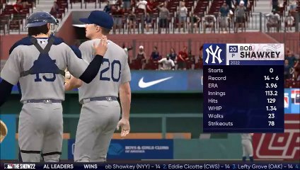 HOFBL Season 2 (8/7) Slugfest takes 9 innings to conclude; Yankees @ Cardinals