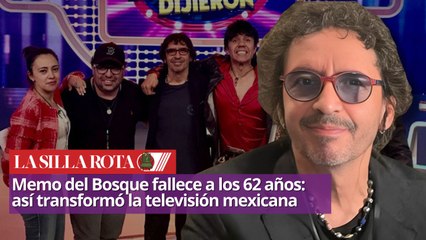 Memo del Bosque fallece a los 62 años: así transformó la televisión mexicana