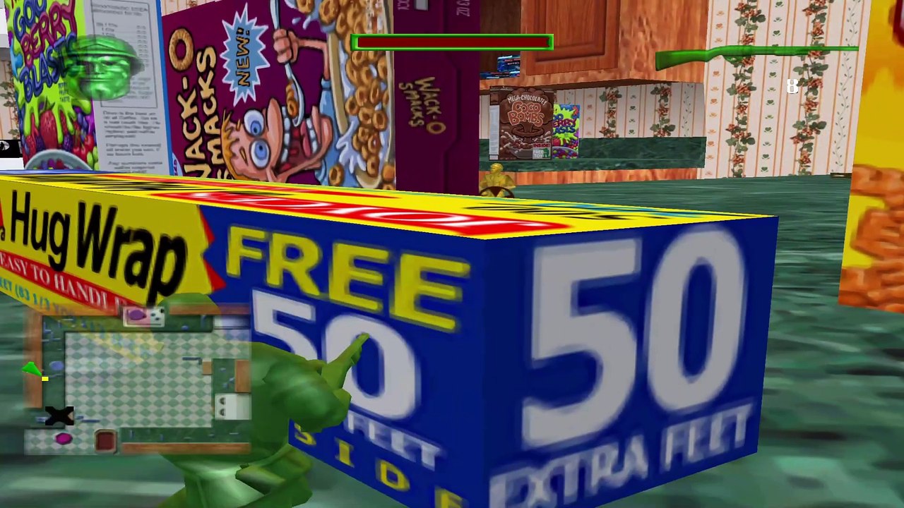 Army Men: Sarge's Heroes - Mission 14: Kitchen - Sega Dreamcast