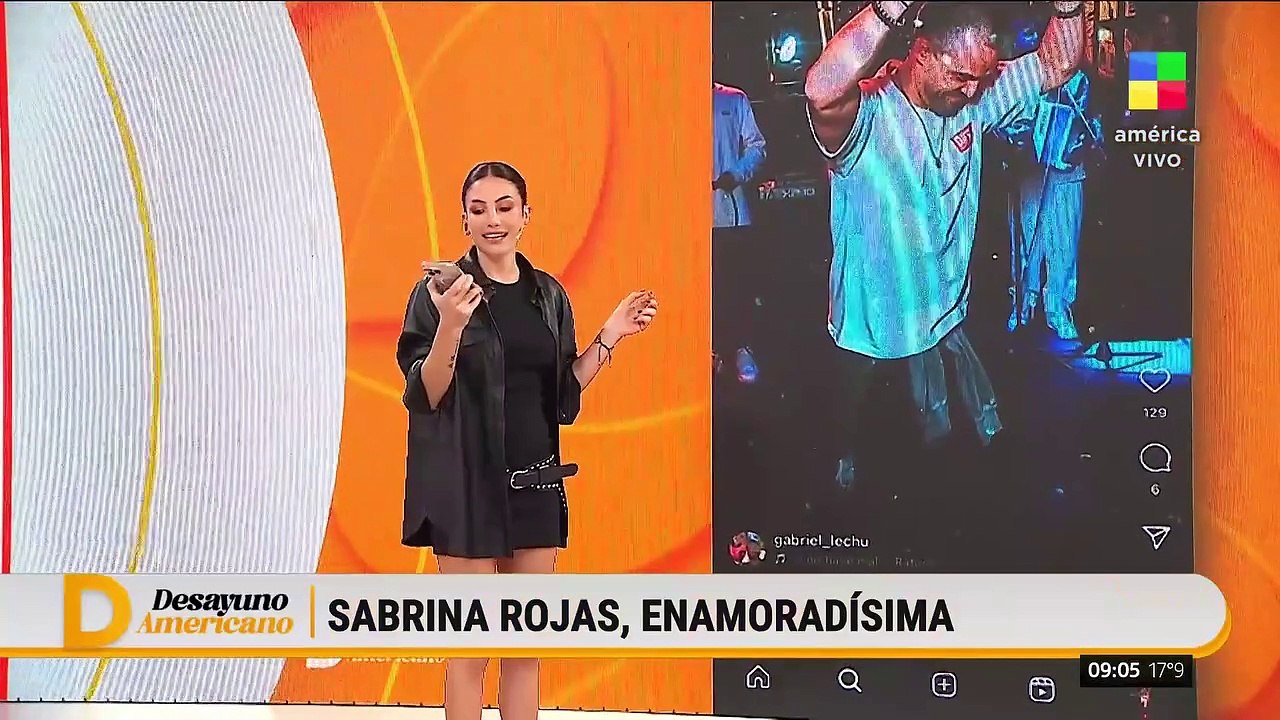 Sabrina Rojas da más detalles de su nuevo amor.