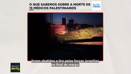 Como Israel matou 15 médicos socorristas palestinianos? Eis o que sabemos