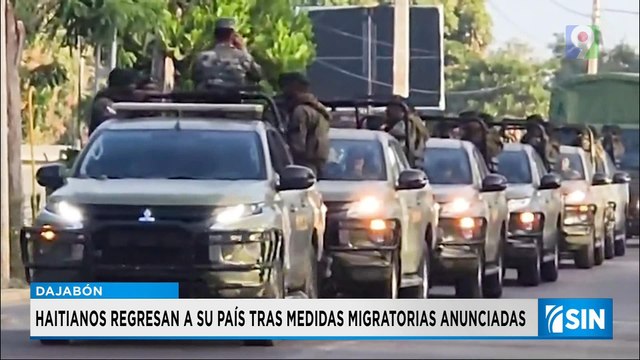 Haitianos de vuelta a su país tras nuevas medidas migratorias | Primera Emisión SIN
